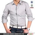 100% Cotton Newest Exclusive style high quality men shirt with Contrast collar